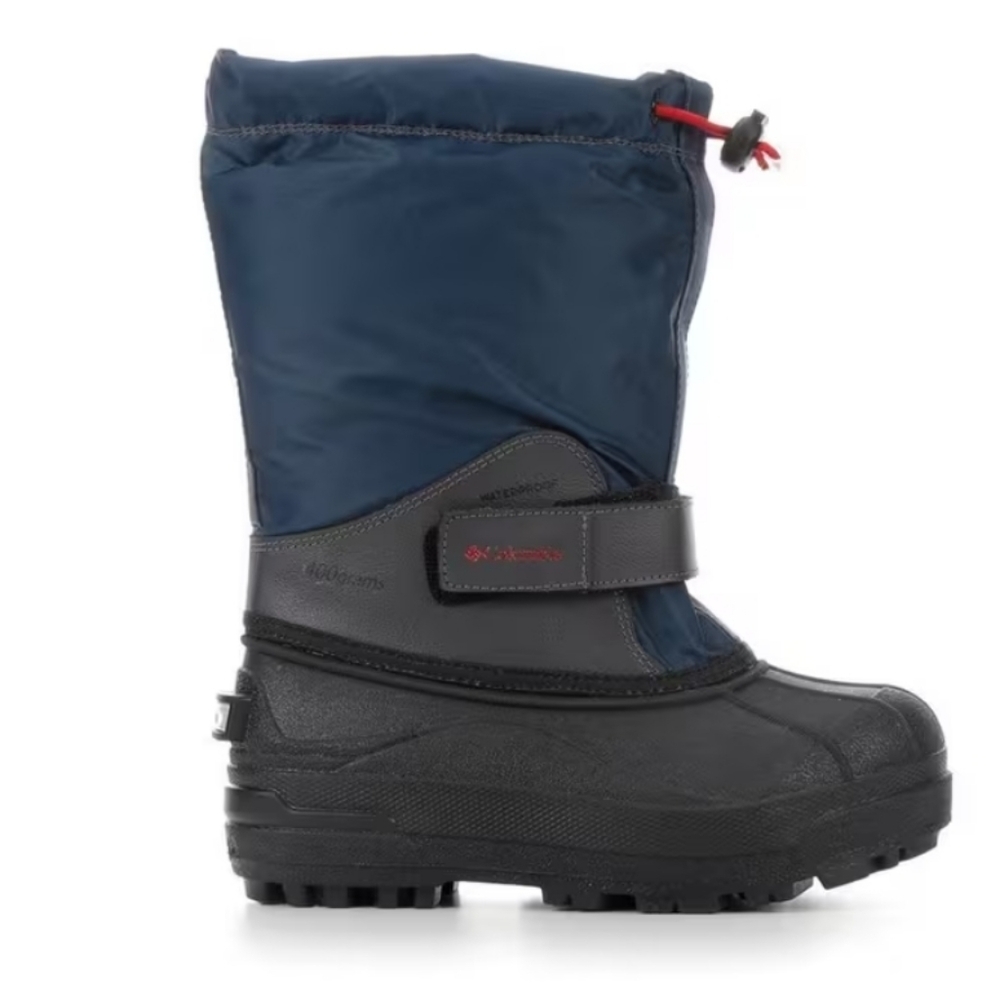 Columbia Kids' Navy and Black Snow Boots